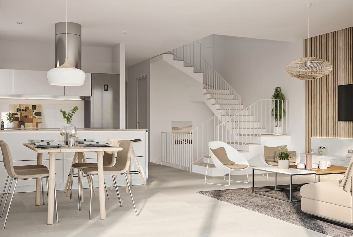 Mary’s Hill sea view townhouses in Torrox Costa, Costa del Sol – listed by MDR Luxury Homes