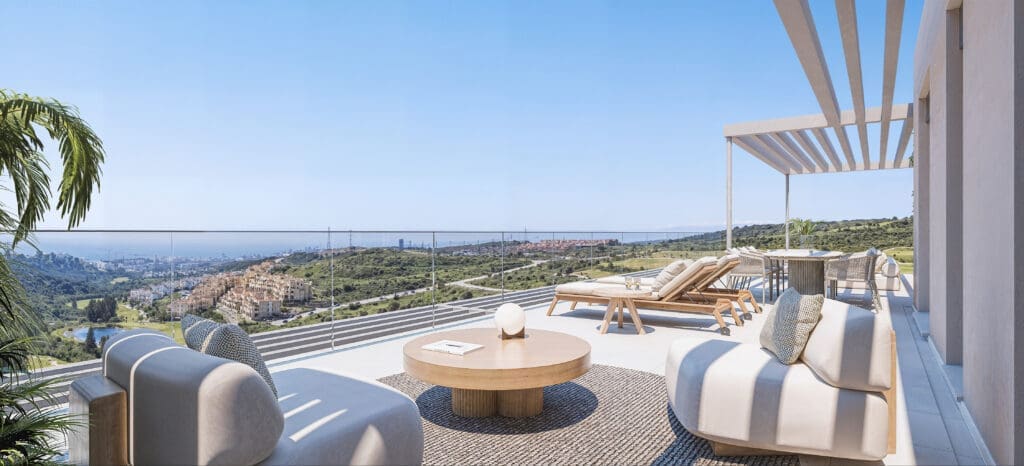 Modern apartment with sea and golf views in Estepona1 | MDR Luxury Homes Modern apartment with sea and golf views in Estepona - MDR Luxury Homes. Newly built apartment with sea and golf views in Estepona