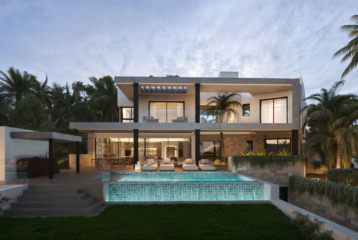 Noura Sky luxury villa with panoramic views Marbella Golden Mile – MDR