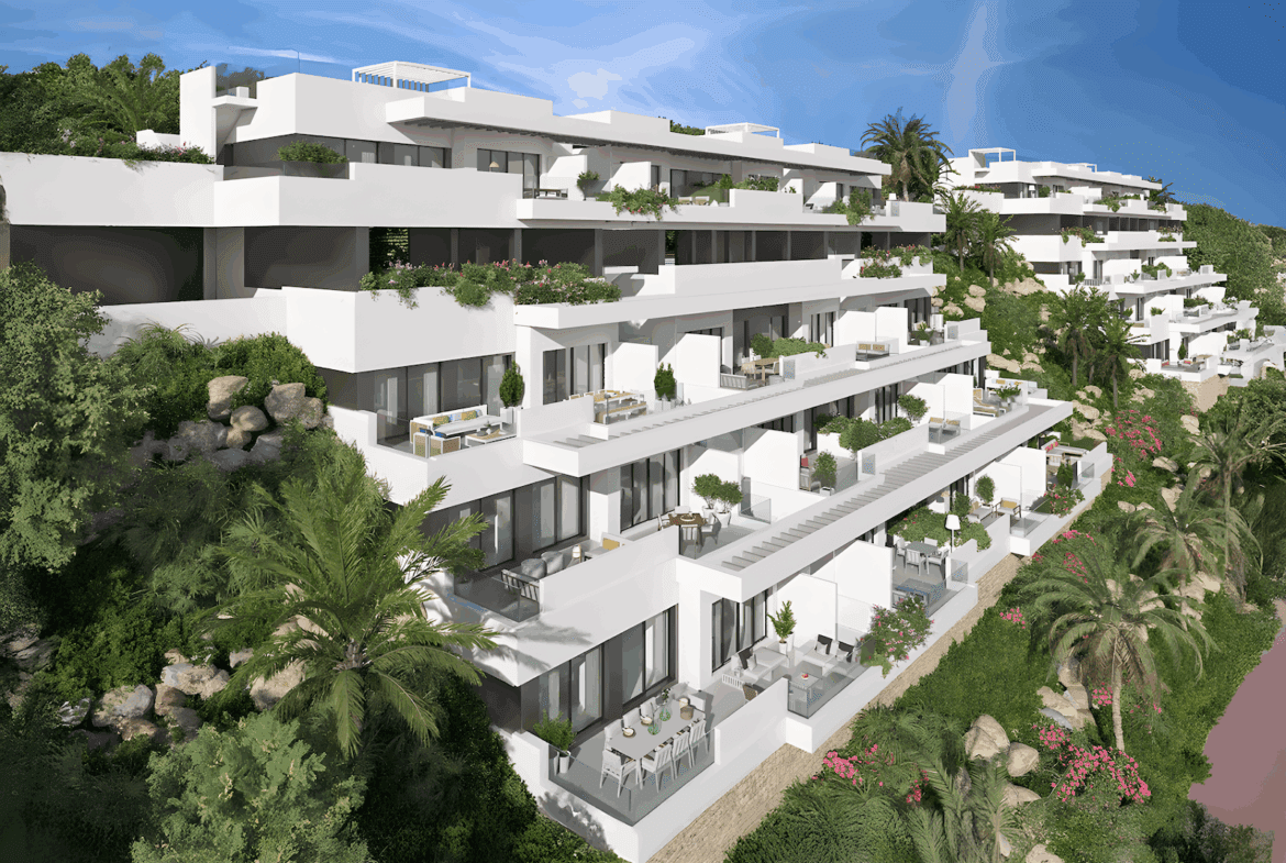 Sea view apartment La Cala de Mijas near golf – MDR Luxury Homes