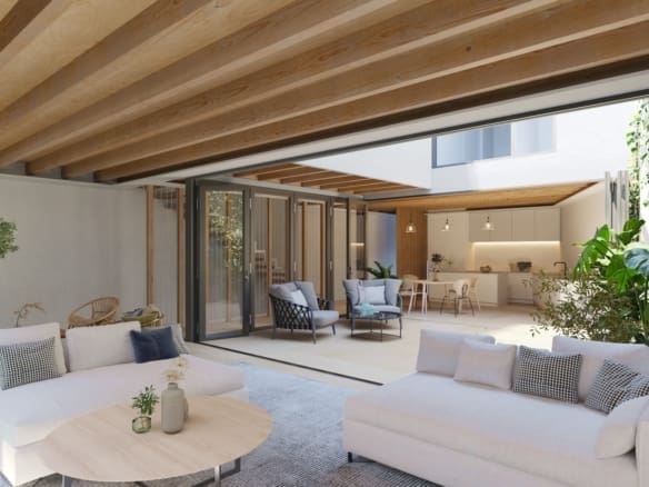 Casa Patio del Sol - Modern patio homes in Málaga East with rooftop terraces Casa Patio del Sol by MDR Luxury Homes