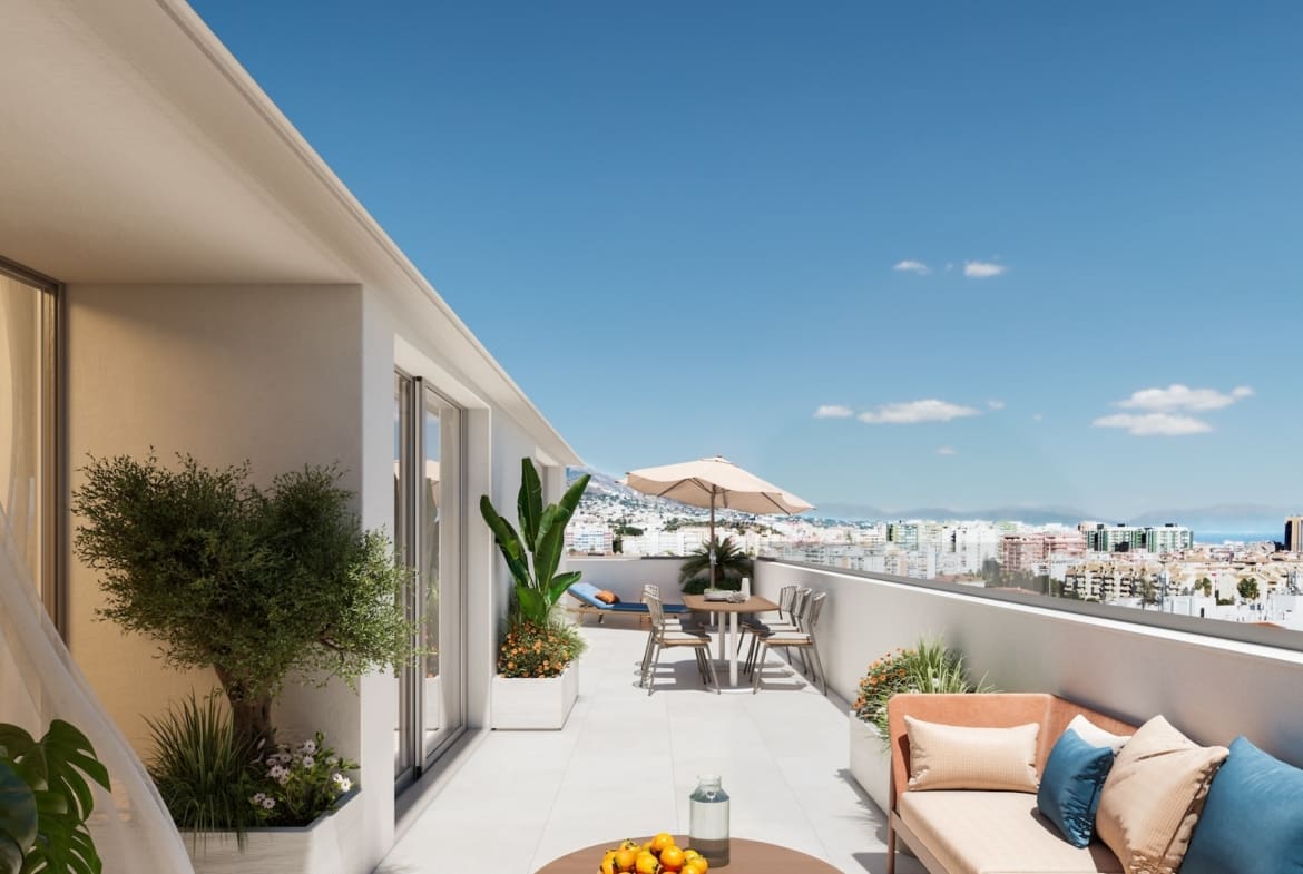 Aurora Fuengirola – Sea view apartments with rooftop pool – MDR Luxury Homes