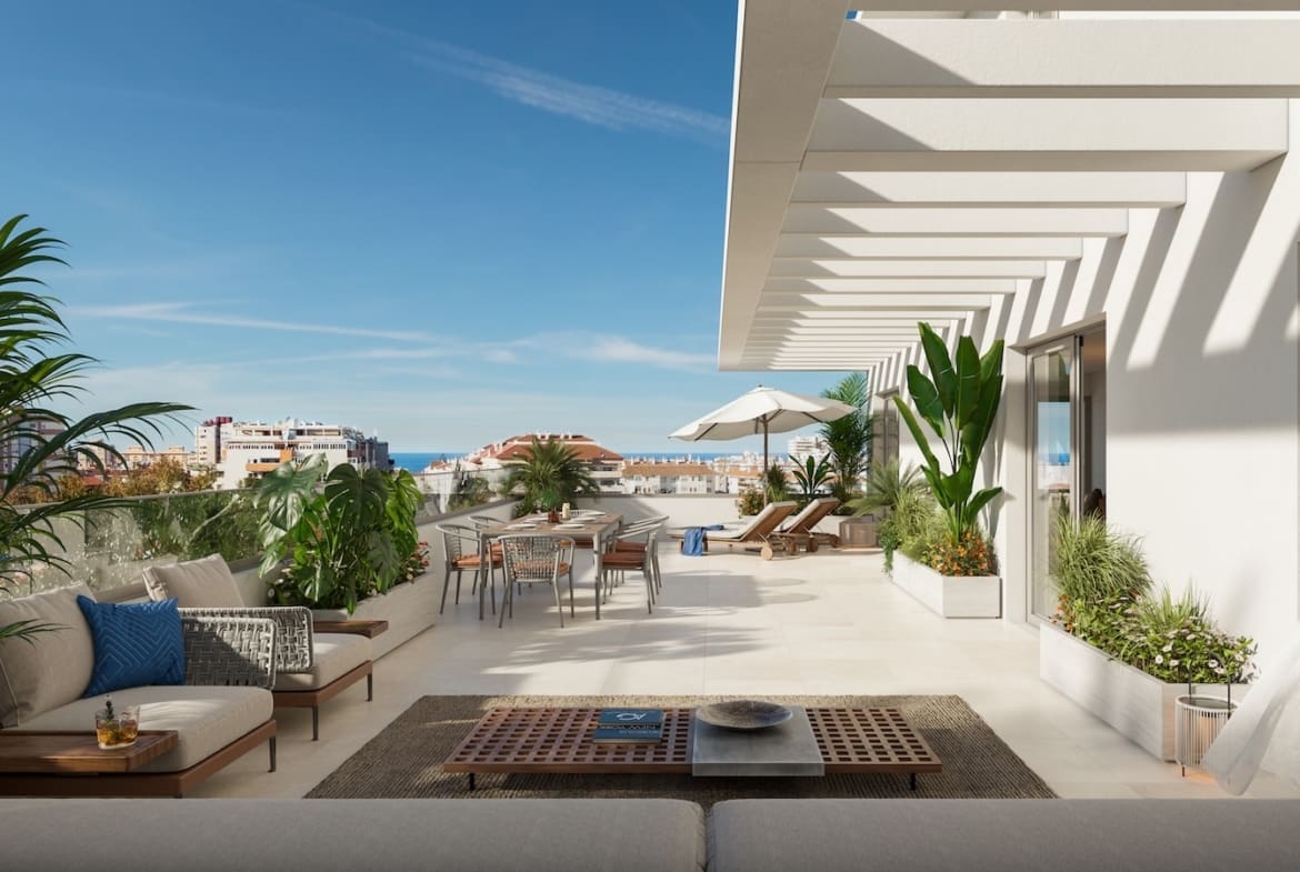 Aurora Fuengirola – Sea view apartments with rooftop pool – MDR Luxury Homes