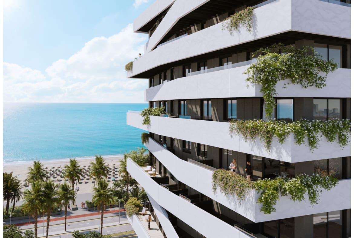 Beachfront apartments and penthouses with sea views Pacifico 198 by MDR Luxury Homes