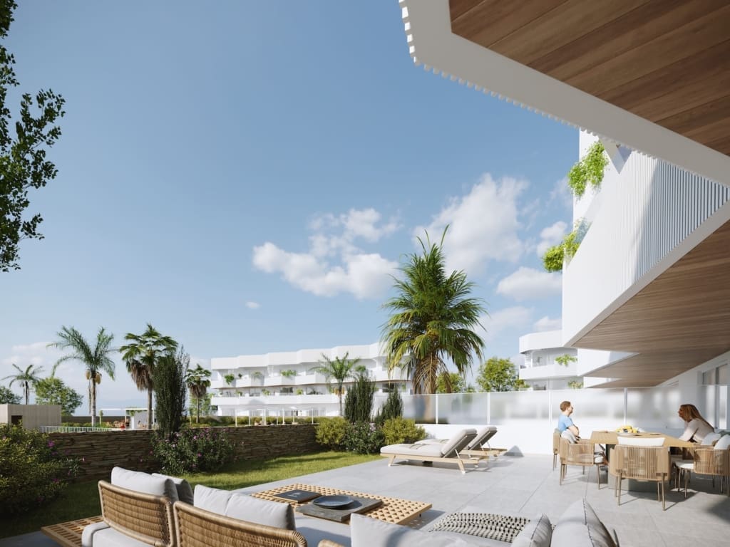 Brisa Limonar Turnkey garden apartments with sea views and energy rating A in Málaga East MDR Luxury Homes