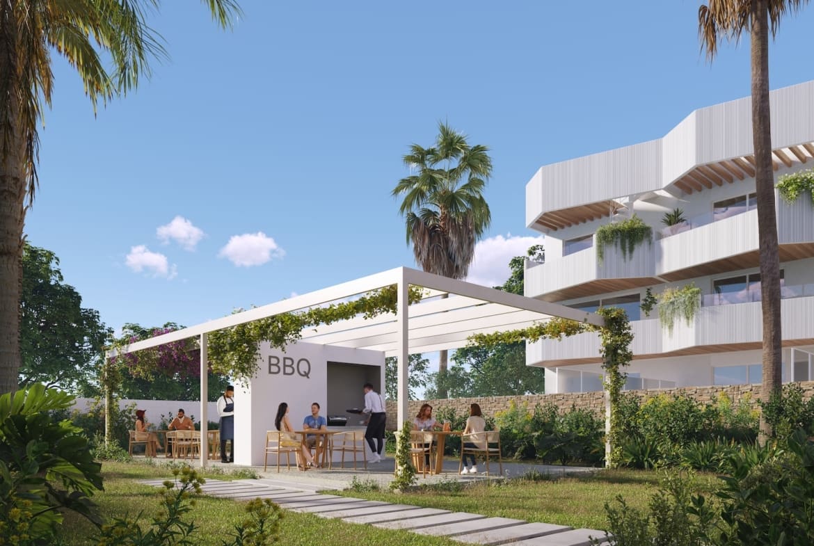 Brisa Limonar Turnkey garden apartments with sea views and energy rating A in Málaga East MDR Luxury Homes