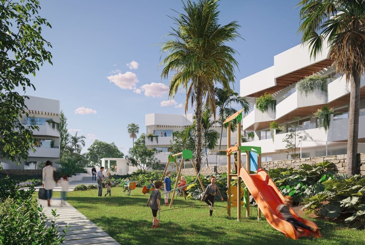 Brisa Limonar Turnkey garden apartments with sea views and energy rating A in Málaga East MDR Luxury Homes