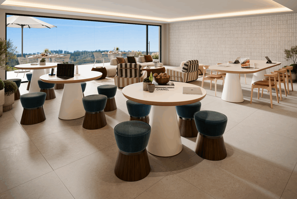 Elegant sea view terraces, infinity pool, and Mediterranean architecture at Zélio Marbella – luxury apartments by MDR Luxury Homes on the Costa del Sol