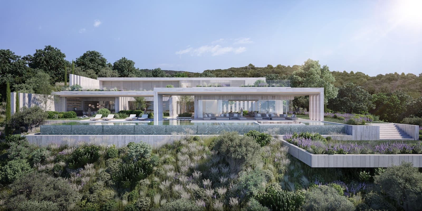 Luxury villa with sea views in Sotogrande VIDA by MDR Luxury Homes EXT_FRONTAL_GENERAL_01 copia Luxury villa with sea views in Sotogrande VIDA by MDR Luxury Homes