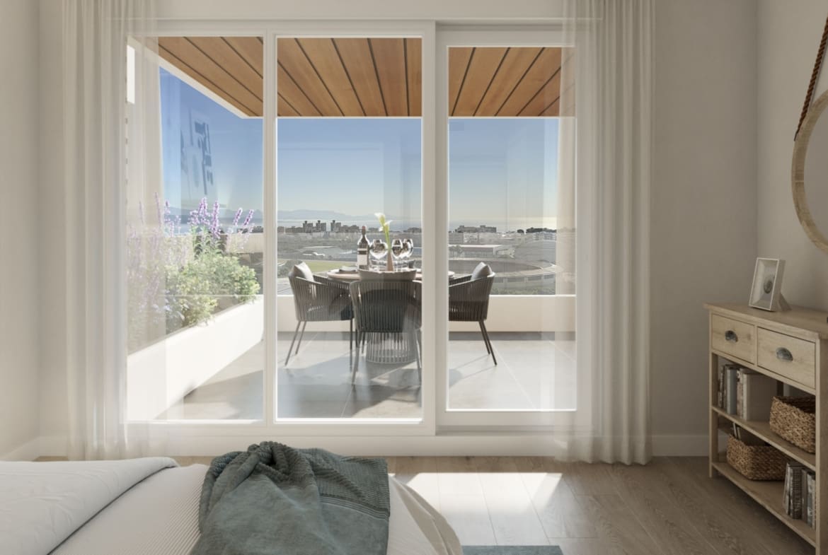 Sea view apartments with sustainable design in Torremolinos Miraluz by MDR Luxury Homes