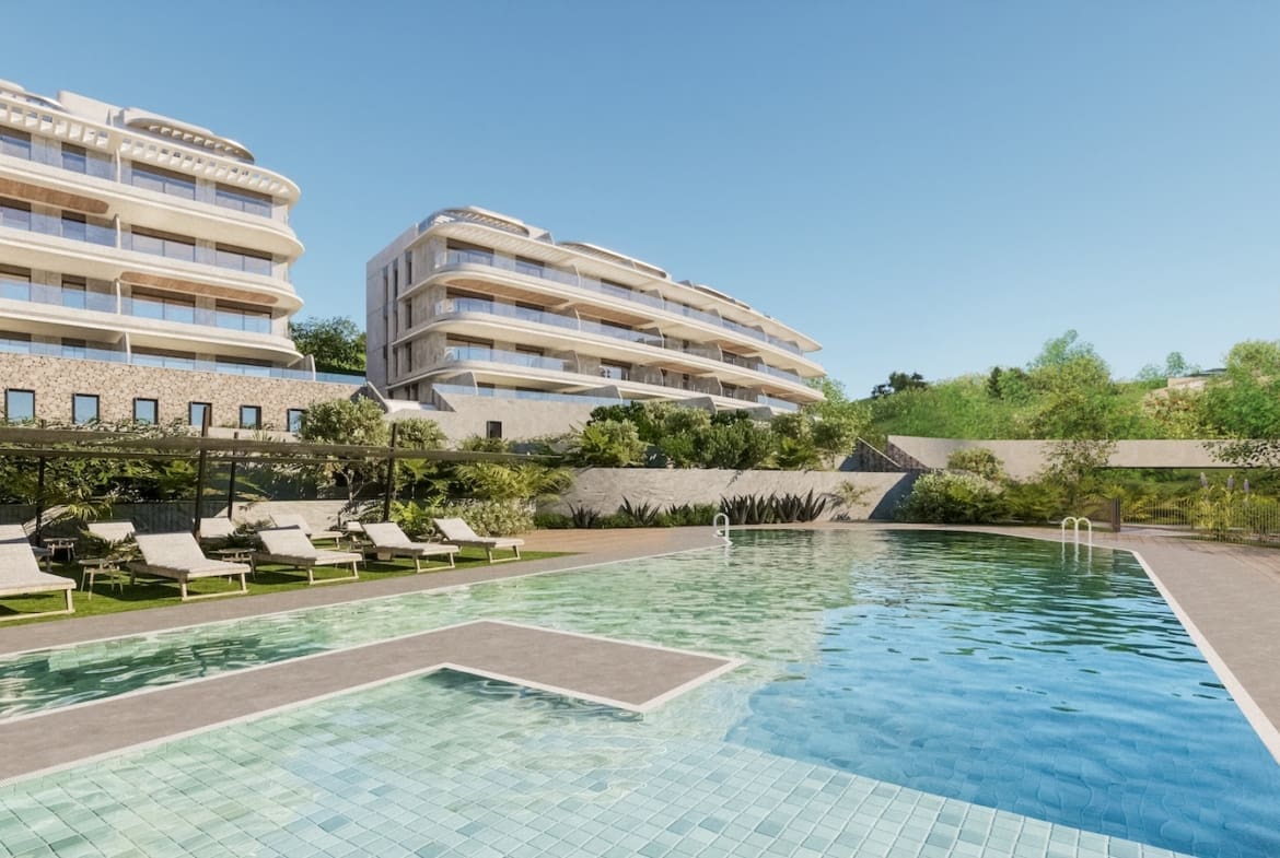 Sea view terraces at Serenya Mijas – MDR Luxury Homes