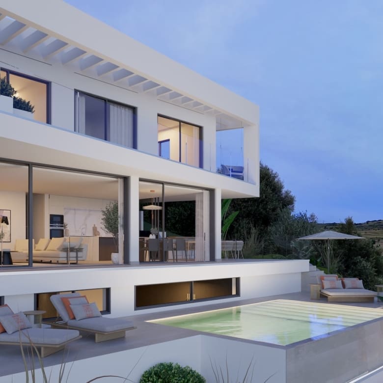 Villa Lirica - Sea view luxury new build villas in Estepona with golf and pool MDR Luxury Homes