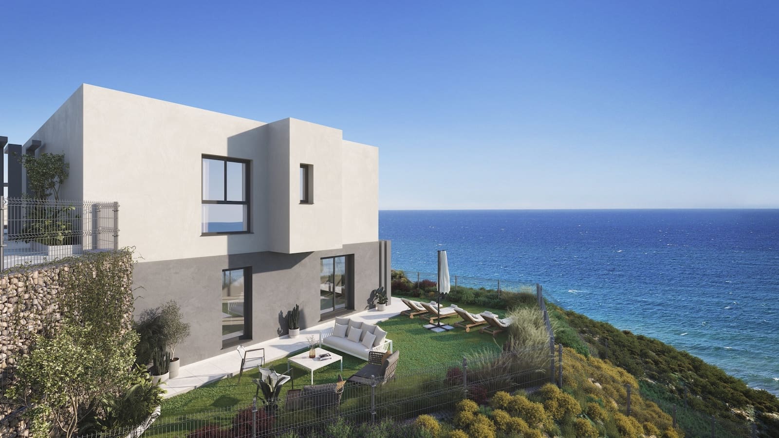 Castillo Vista Mar – sea view property for sale in Torrox Costa, MDR Luxury Homes de-Los-Lagos-Cam3_v4-1-scaled Castillo Vista Mar – modern sea view townhouses in Torrox Costa with shared infinity pool, MDR Luxury Homes