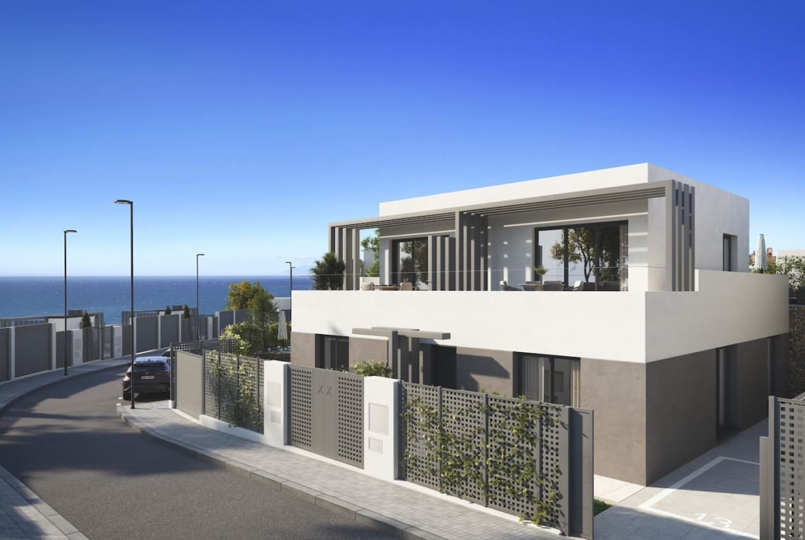 Castillo Vista Mar – sea view property for sale in Torrox Costa, MDR Luxury Homes de-Los-Lagos-Cam5_v4-1-scaled Castillo Vista Mar – modern sea view townhouses in Torrox Costa with shared infinity pool, MDR Luxury Homes