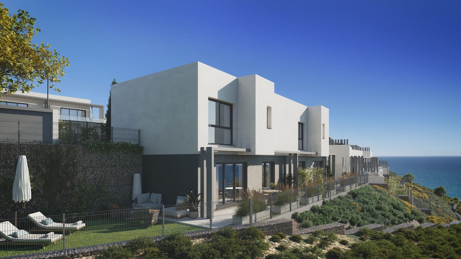 Castillo Vista Mar – sea view property for sale in Torrox Costa, MDR Luxury Homes de-Los-Lagos-Cam6_v4-2-scaled Castillo Vista Mar – modern sea view townhouses in Torrox Costa with shared infinity pool, MDR Luxury Homes