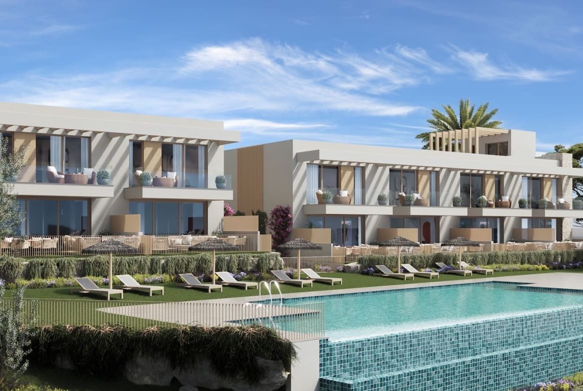 Sea view townhouses in Manilva with infinity pool – Vista Lucía Residences by MDR Luxury Homes