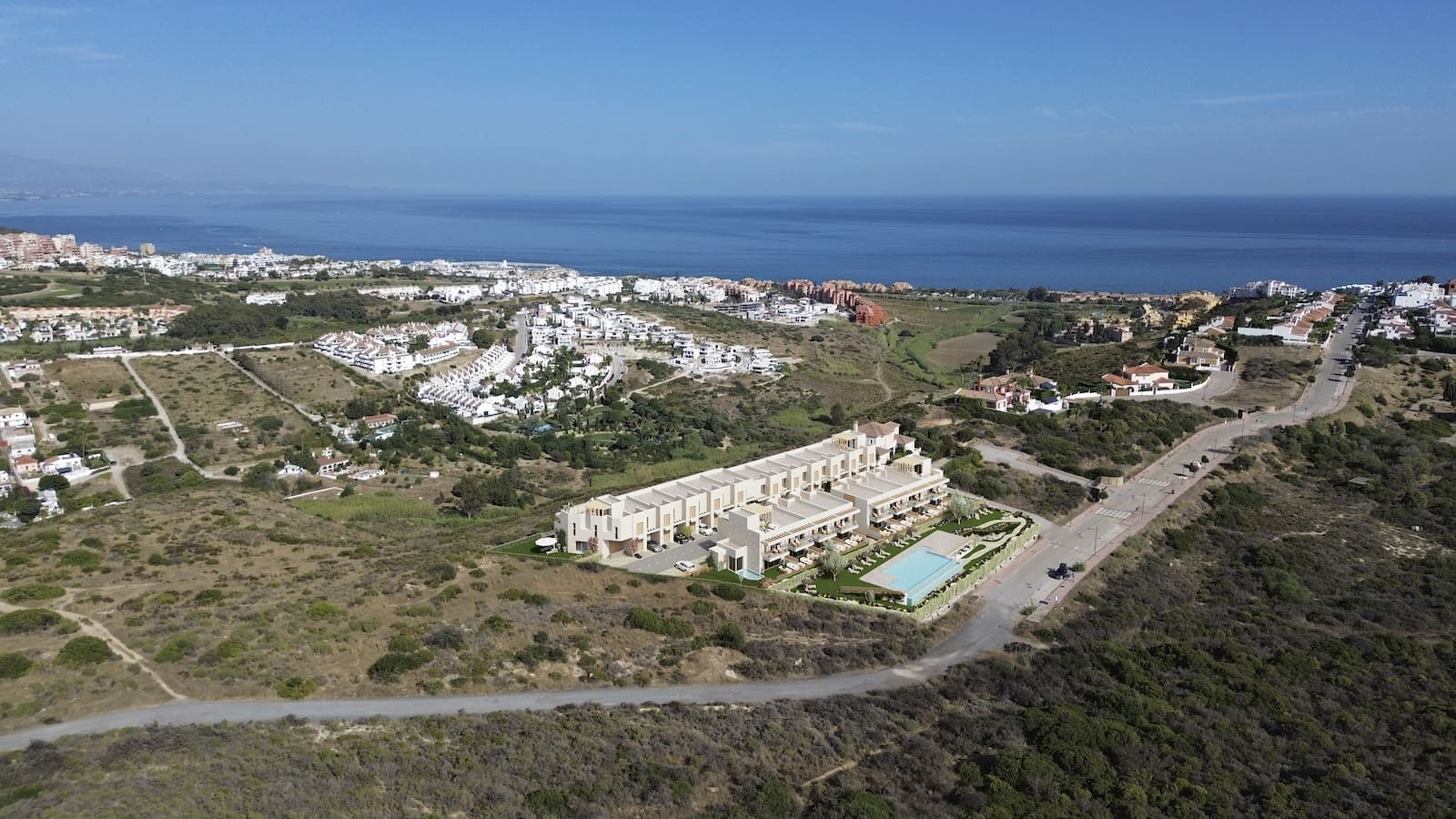 Sea view townhouses in Manilva with infinity pool – Vista Lucía Residences by MDR Luxury Homes