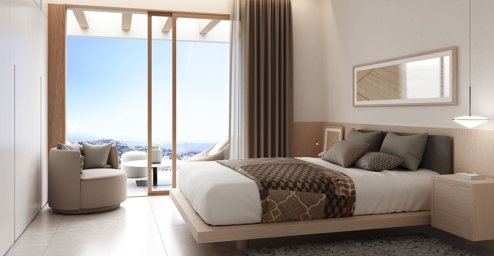 Sea view townhouses in Manilva with infinity pool – Vista Lucía Residences by MDR Luxury Homes