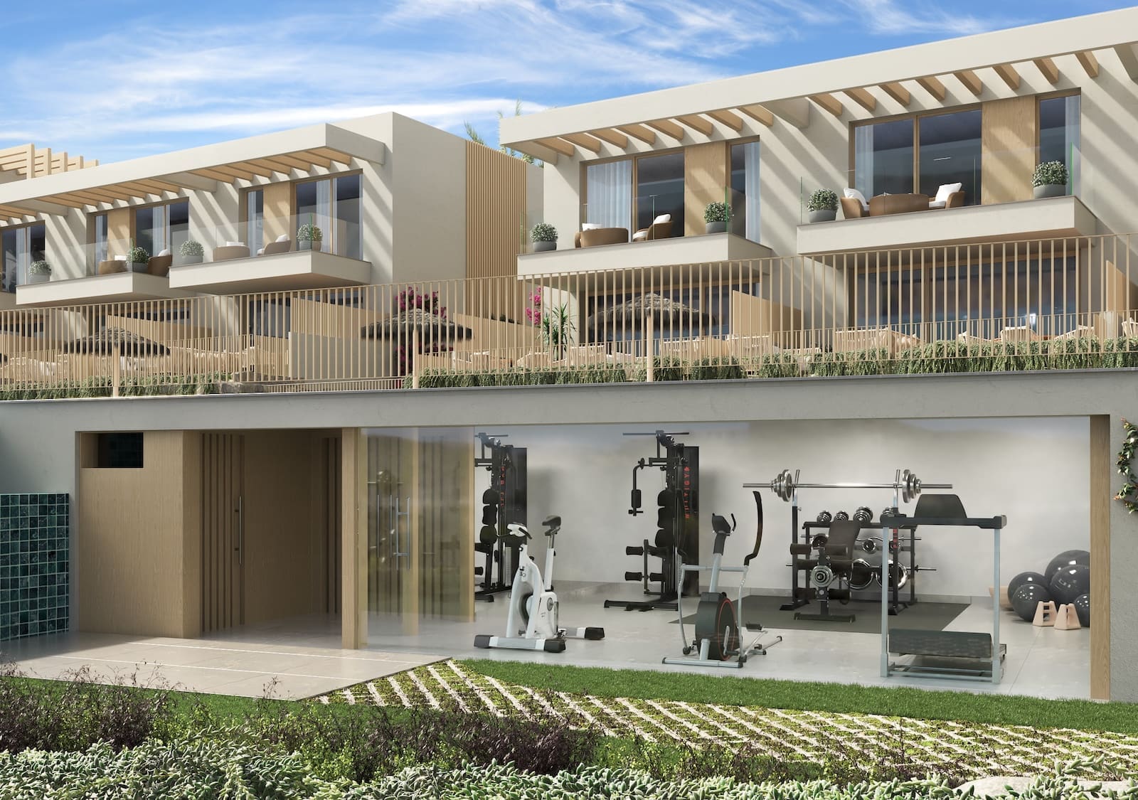 Sea view townhouses in Manilva with infinity pool – Vista Lucía Residences by MDR Luxury Homes