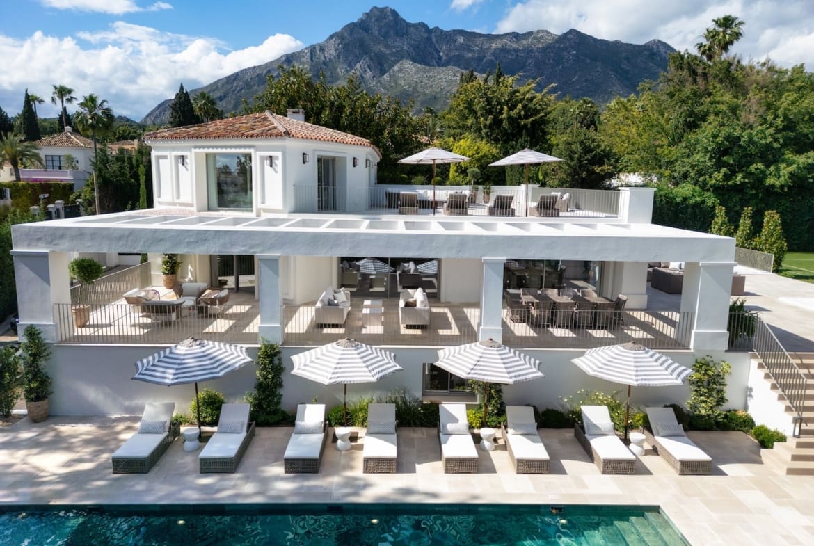 Villa Verano luxury villa Nagüeles Marbella with tennis court – MDR Luxury Homes