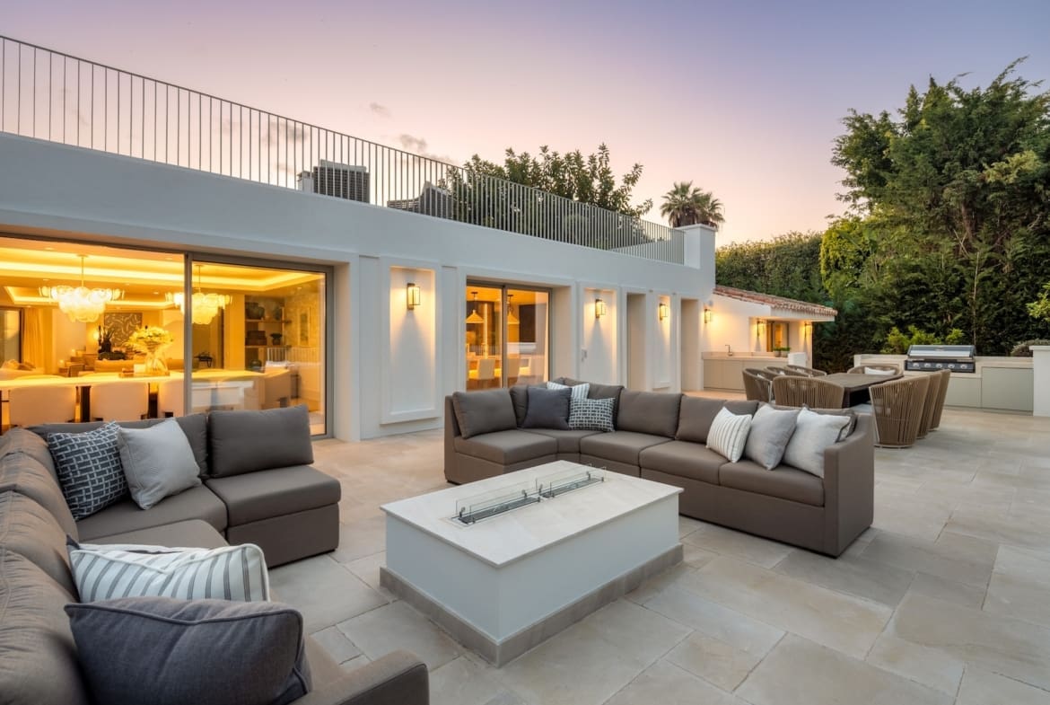 Villa Verano luxury villa Nagüeles Marbella with tennis court – MDR Luxury Homes