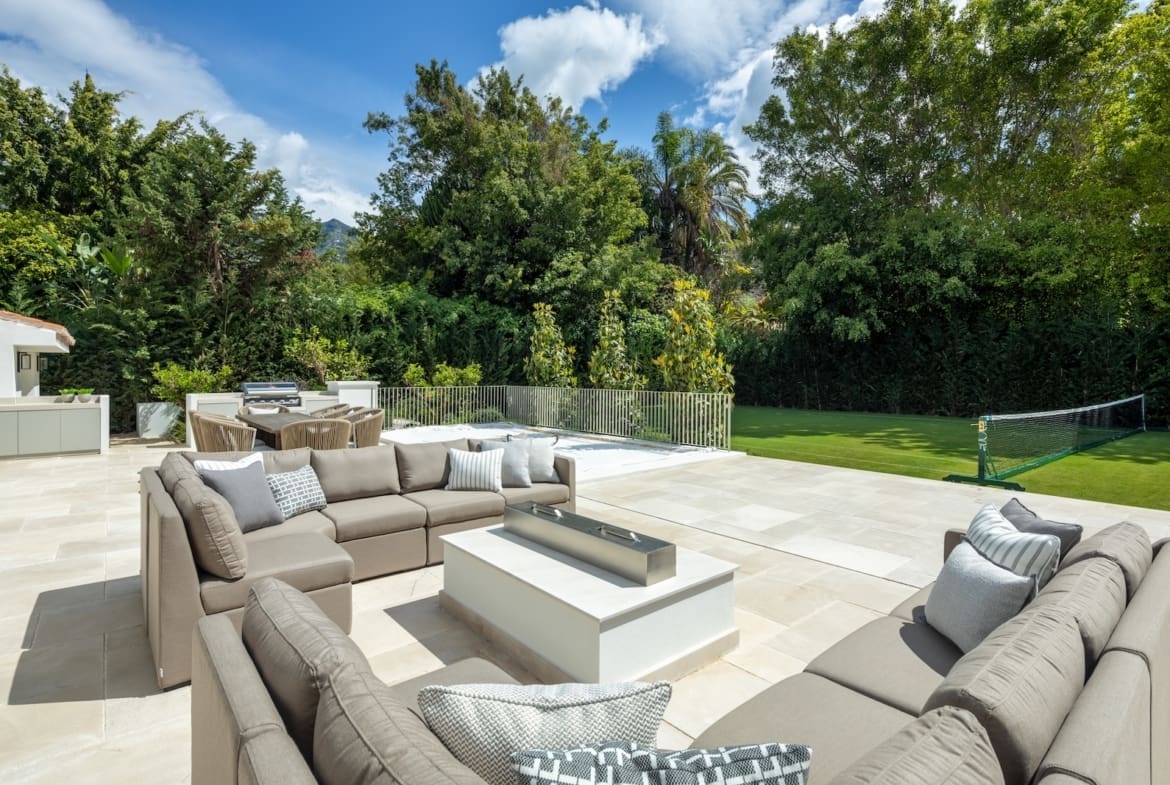 Villa Verano luxury villa Nagüeles Marbella with tennis court – MDR Luxury Homes