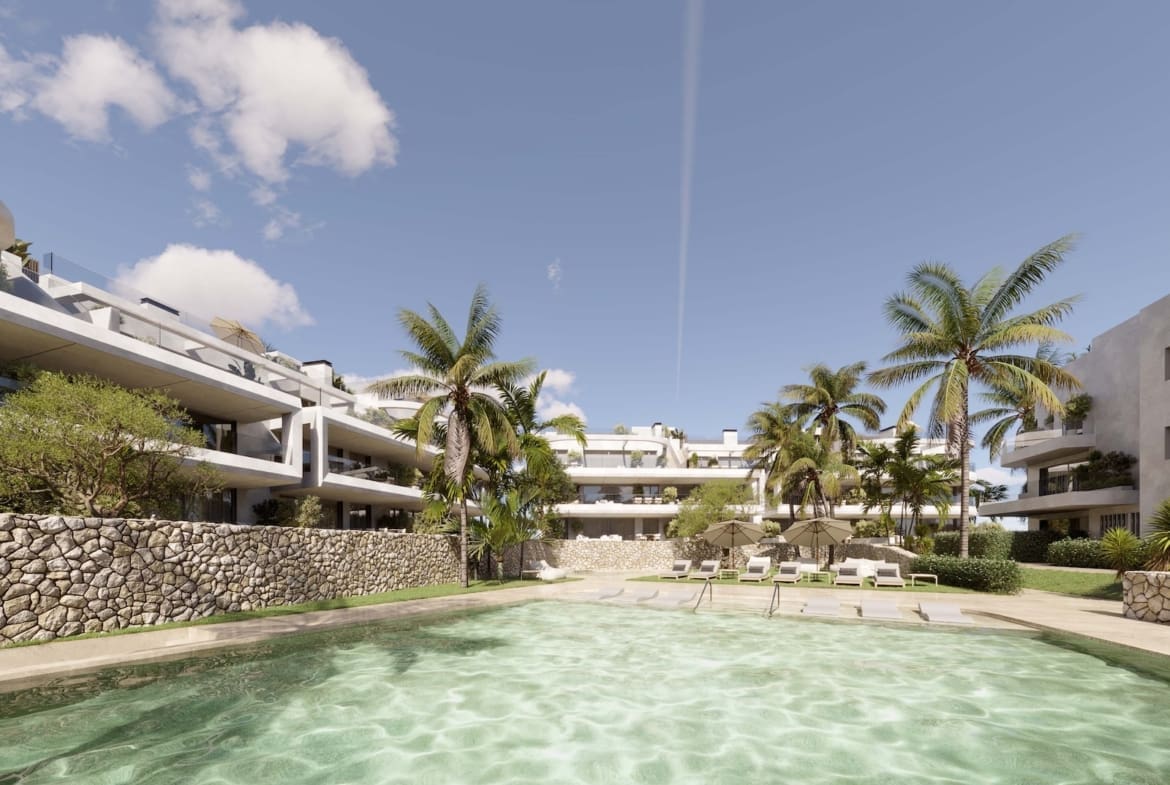 Modern apartment with private terrace at The Palms Estepona – MDR Luxury Homes