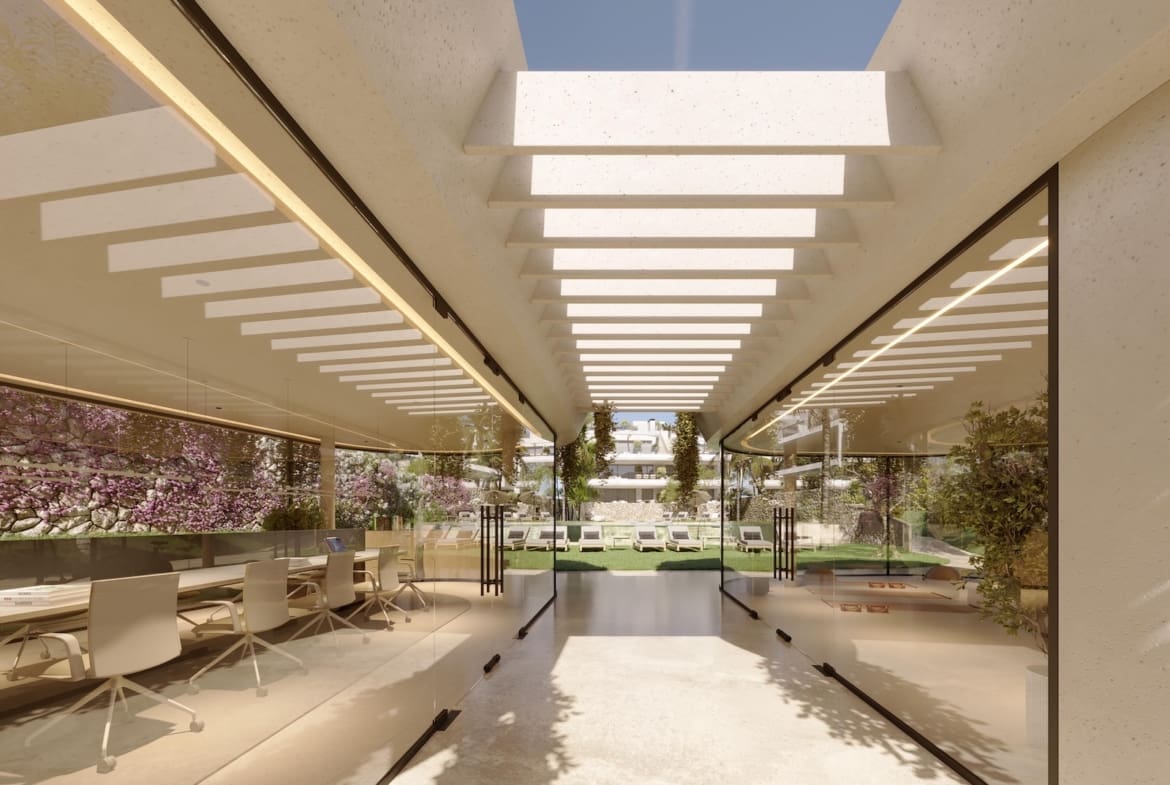 Modern apartment with private terrace at The Palms Estepona – MDR Luxury Homes