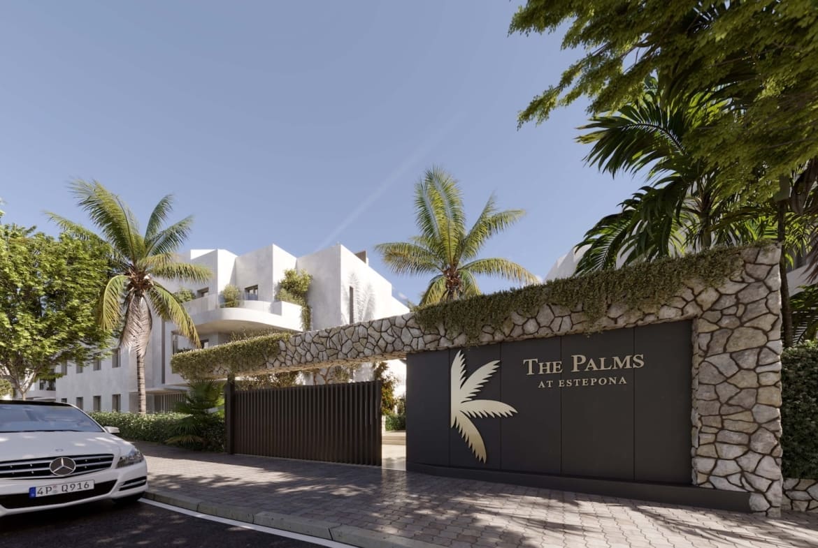 Modern apartment with private terrace at The Palms Estepona – MDR Luxury Homes
