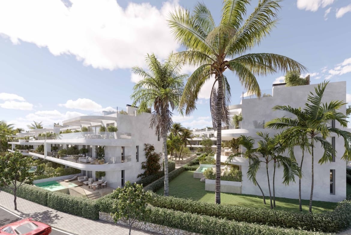 Modern apartment with private terrace at The Palms Estepona – MDR Luxury Homes