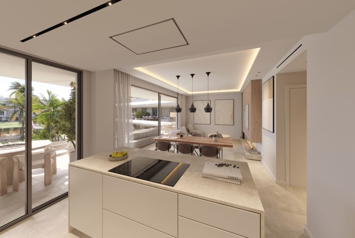 Modern apartment with private terrace at The Palms Estepona – MDR Luxury Homes
