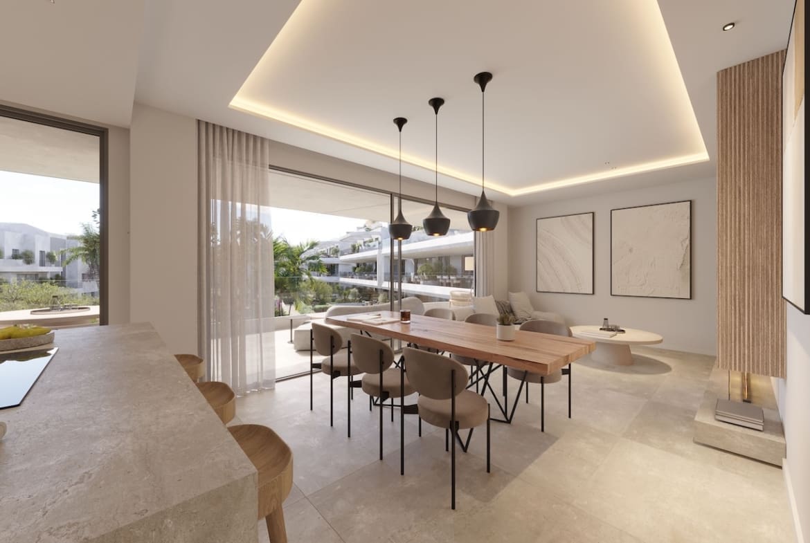 Modern apartment with private terrace at The Palms Estepona – MDR Luxury Homes
