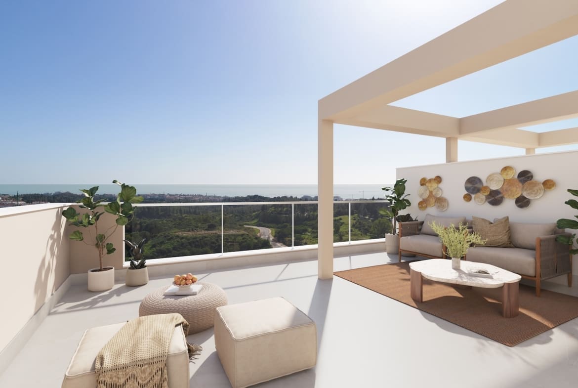 Vista Luce sea view apartments in Mijas with luxury finish – MDR Luxury Homes