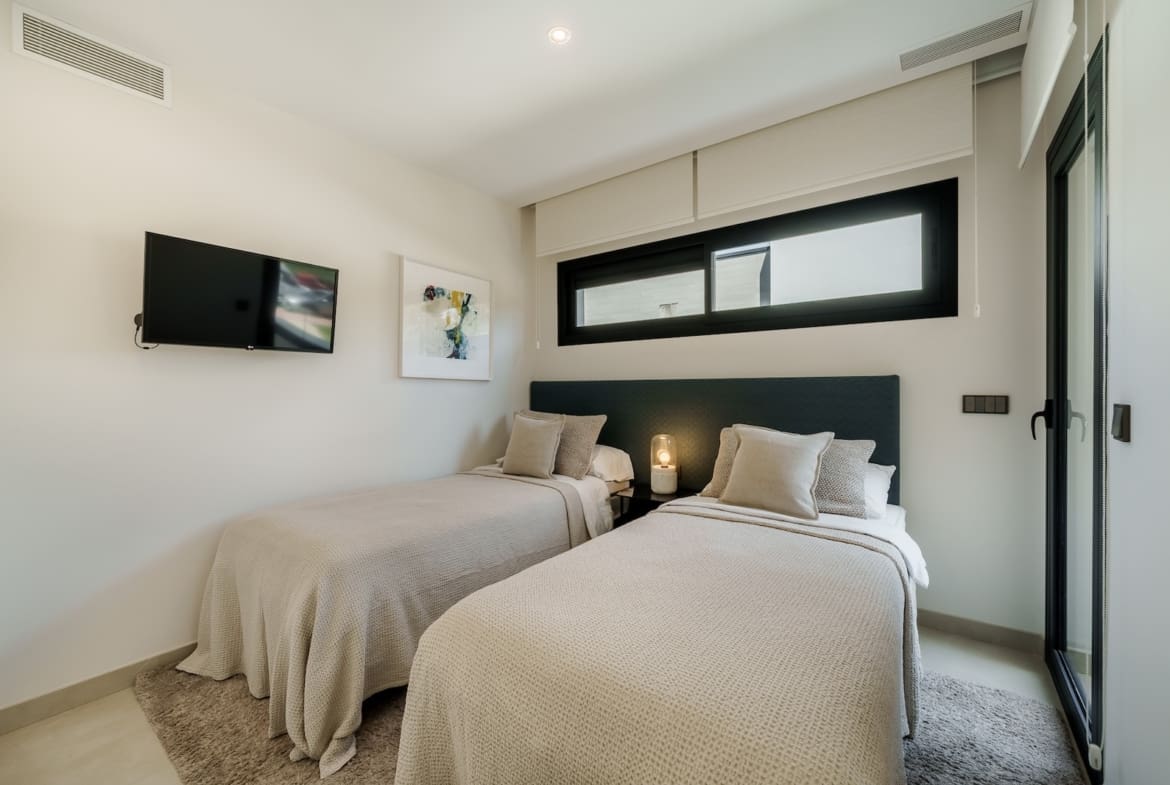 Azure modern semi-detached villa in Puerto Banus with pool and rooftop jacuzzi MDR Luxury Homes