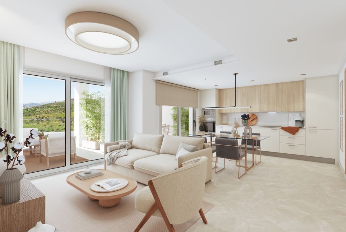 Vista Luce sea view apartments in Mijas with luxury finish – MDR Luxury Homes