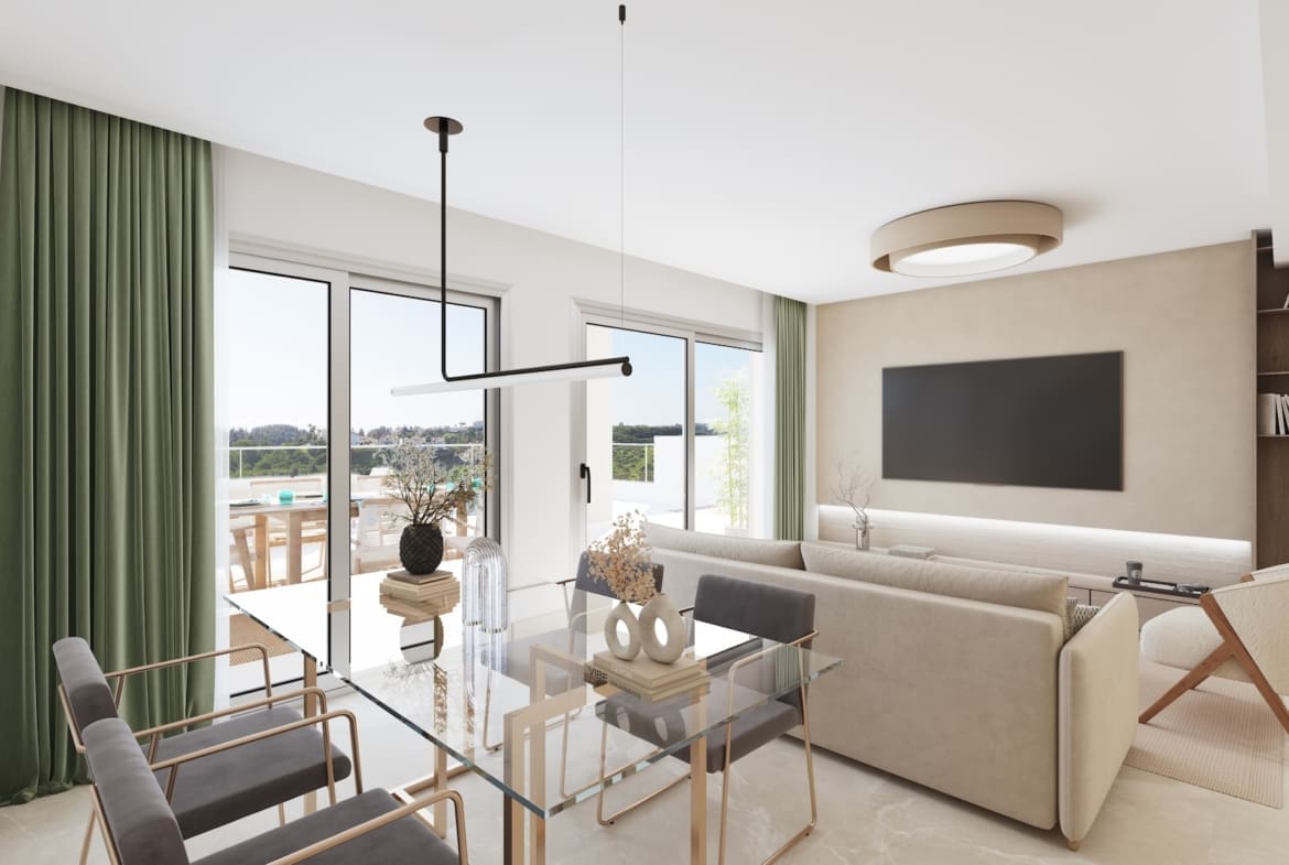 Vista Luce sea view apartments in Mijas with luxury finish – MDR Luxury Homes