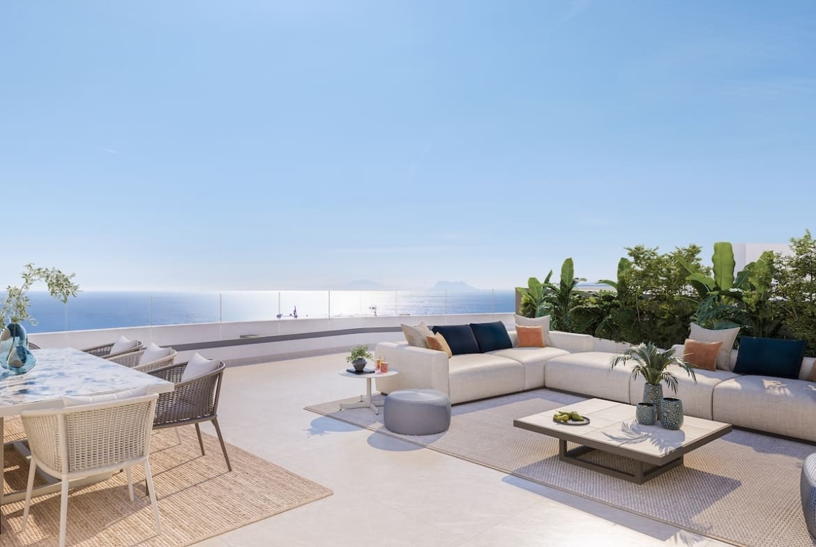 Maralto Estepona sea view apartments with resort amenities - MDR Luxury Homes