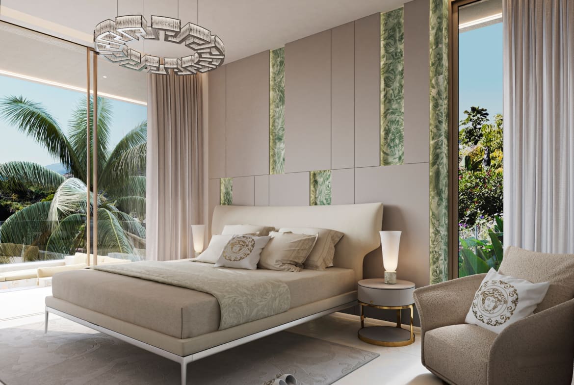 Ocho de Oro luxury villa in Marbella with Versace interior and private pool – MDR Luxury Homes