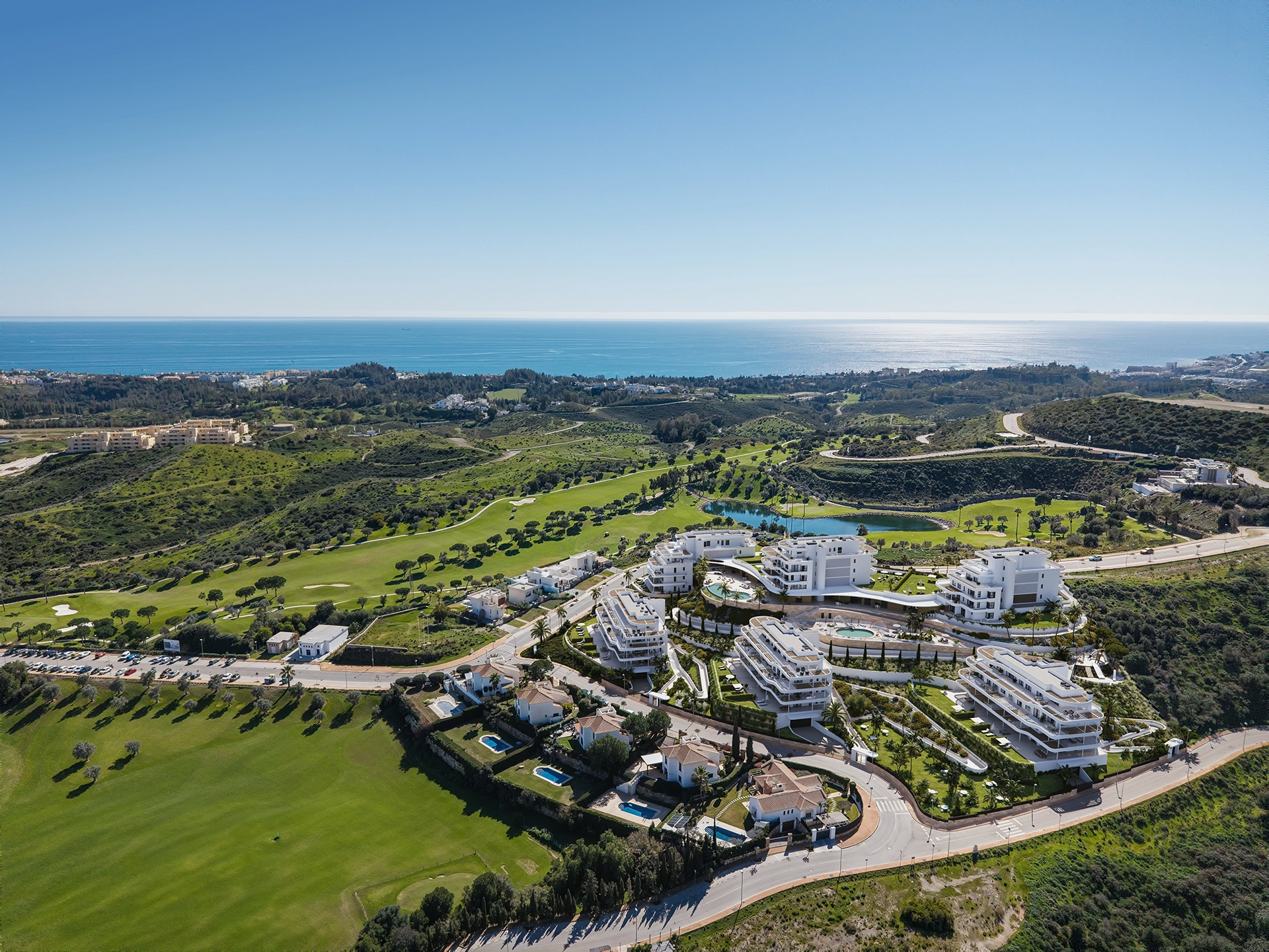 Sea and golf view luxury apartment in Mirador 360 Mijas MDR Luxury Homes