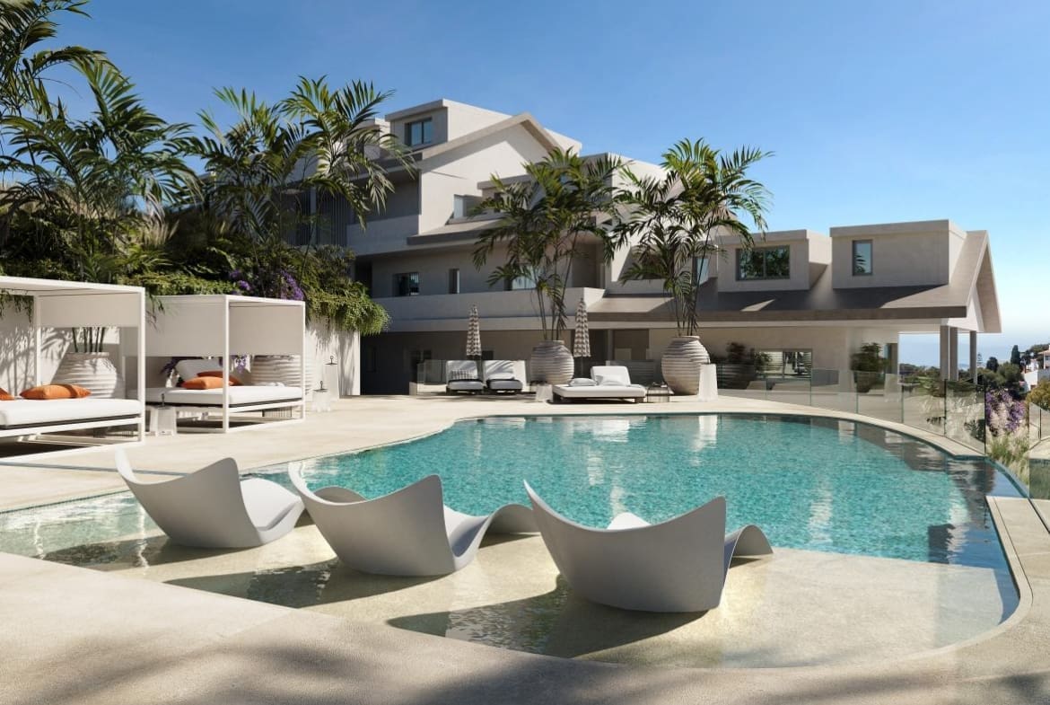 Sea view apartment at Macan Beach Residences Benalmadena near the beach MDR Luxury Homes