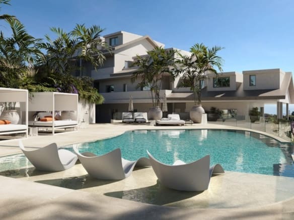 Sea view apartment at Macan Beach Residences Benalmadena near the beach MDR Luxury Homes