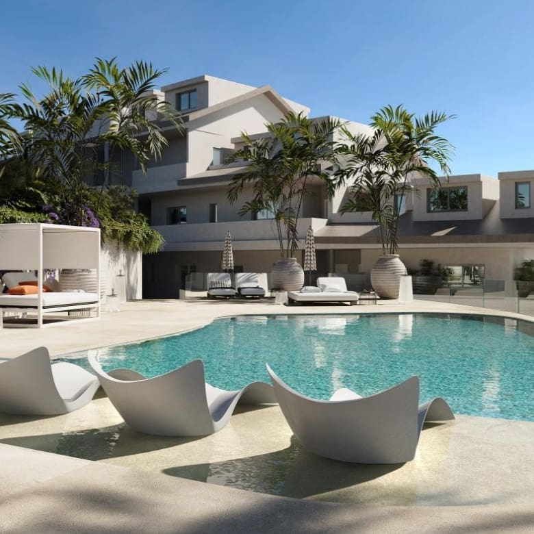 Sea view apartment at Macan Beach Residences Benalmadena near the beach MDR Luxury Homes