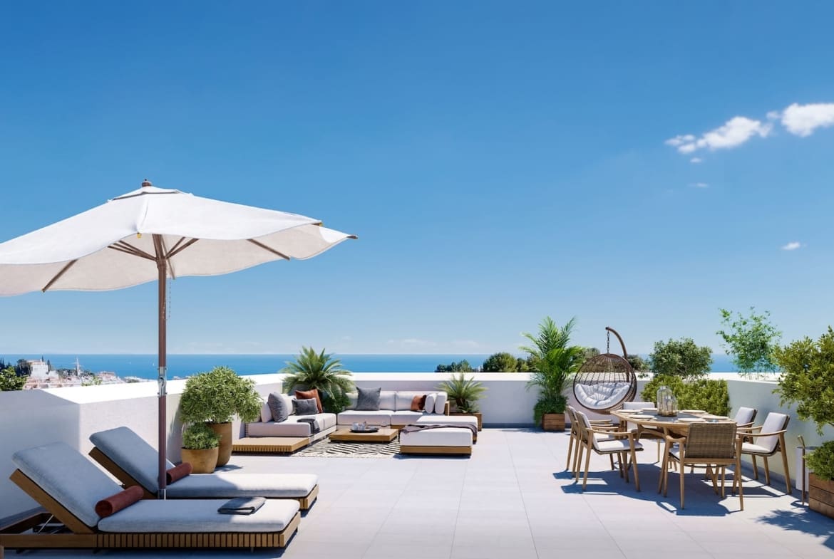 Sunset Views Fuengirola phase II - terrace lifestyle and sea views by MDR Luxury Homes - Sunset Views Fuengirola