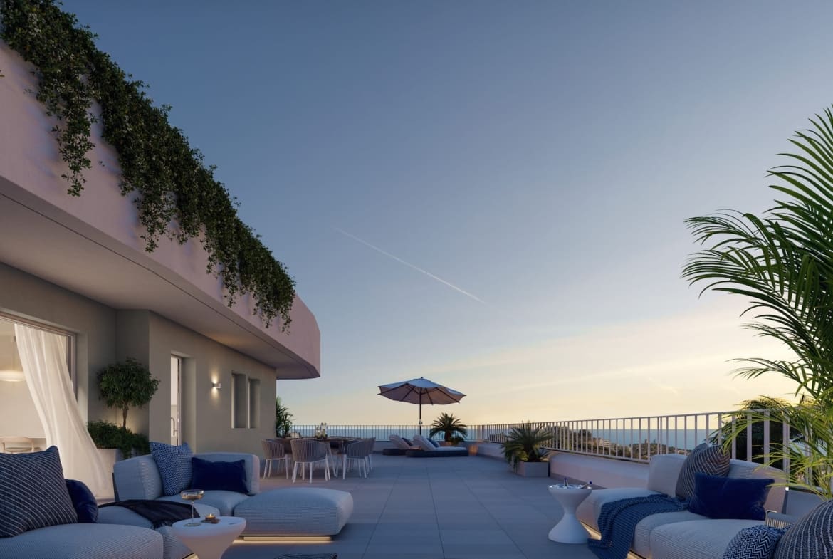 Sunset Views Fuengirola phase II – terrace lifestyle and sea views by MDR Luxury Homes – Sunset Views Fuengirola