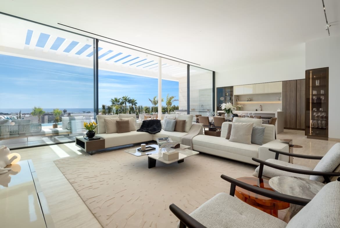 Villa Avani in Los Flamingos with sea view, infinity pool and spa – MDR Luxury Homes