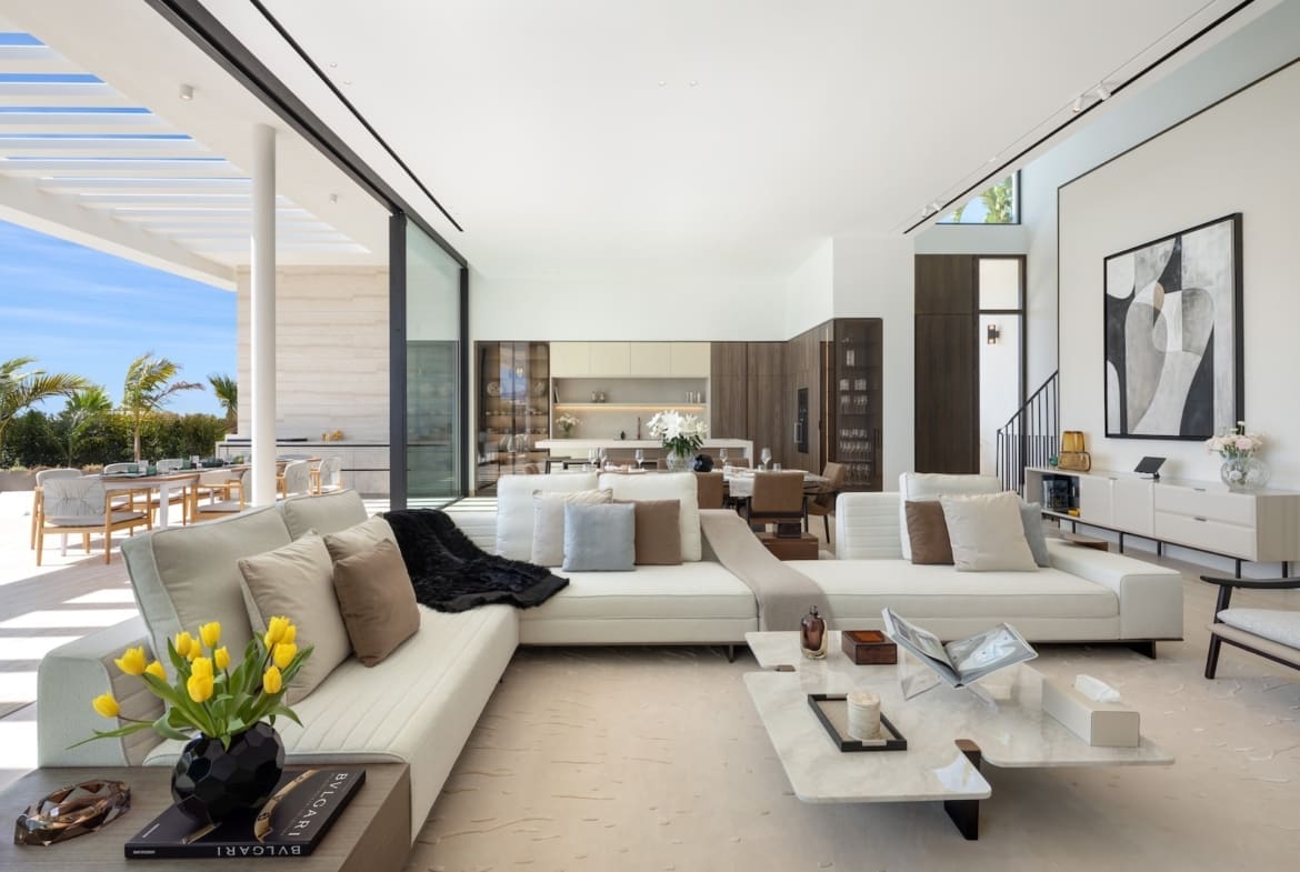 Villa Avani in Los Flamingos with sea view, infinity pool and spa – MDR Luxury Homes