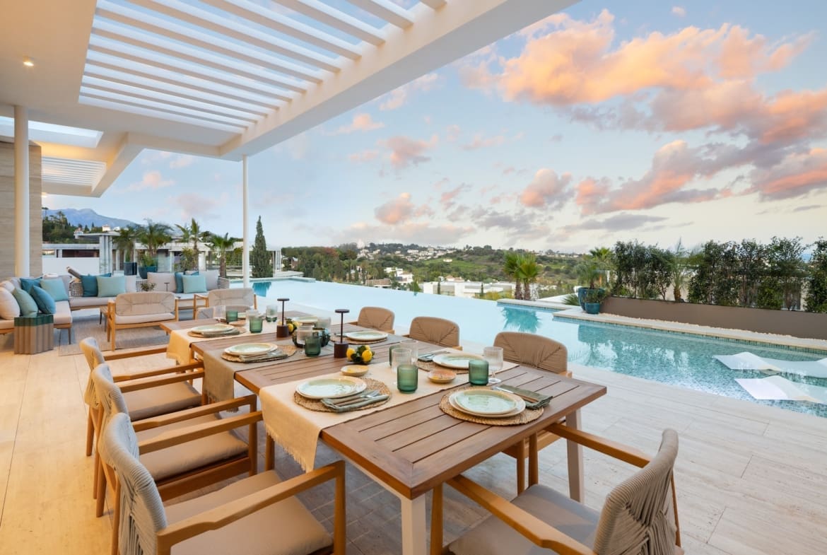 Villa Avani in Los Flamingos with sea view, infinity pool and spa – MDR Luxury Homes