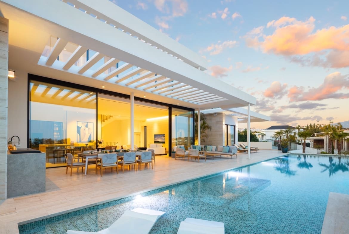 Villa Avani in Los Flamingos with sea view, infinity pool and spa – MDR Luxury Homes