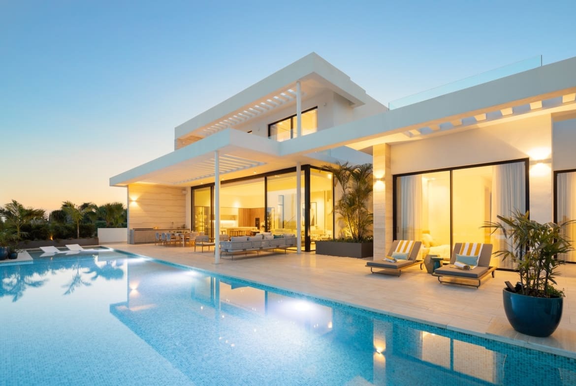 Villa Avani in Los Flamingos with sea view, infinity pool and spa – MDR Luxury Homes