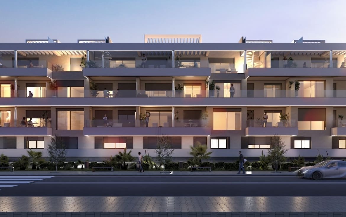 Almara Residences beachfront apartments in Rincon de la Victoria near Malaga by MDR Luxury Homes